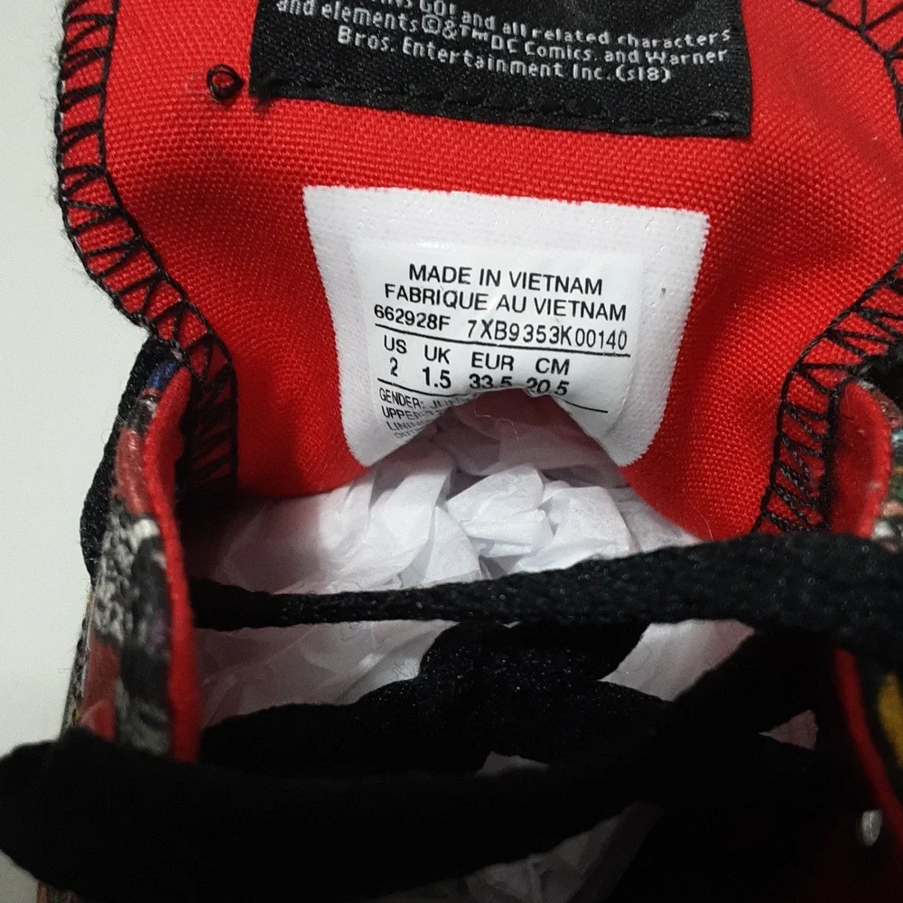 Converse Chuck Taylor Teen Titans‎ Go Colorful Kids Youth 2 Sneakers